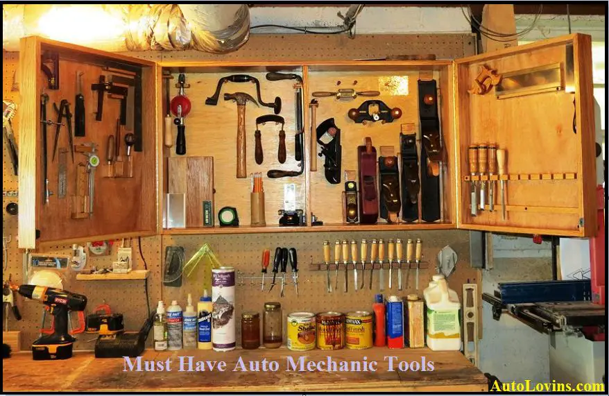 Auto Mechanic Tools and Equipment List