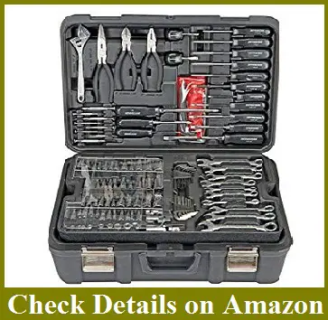Professional 301 Piece Mechanic’s Tool Kit SAE and Metric